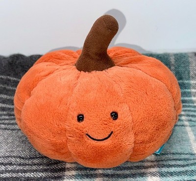 NWT Jellycat RETIRED Orange Squishy Squash SQUS3O