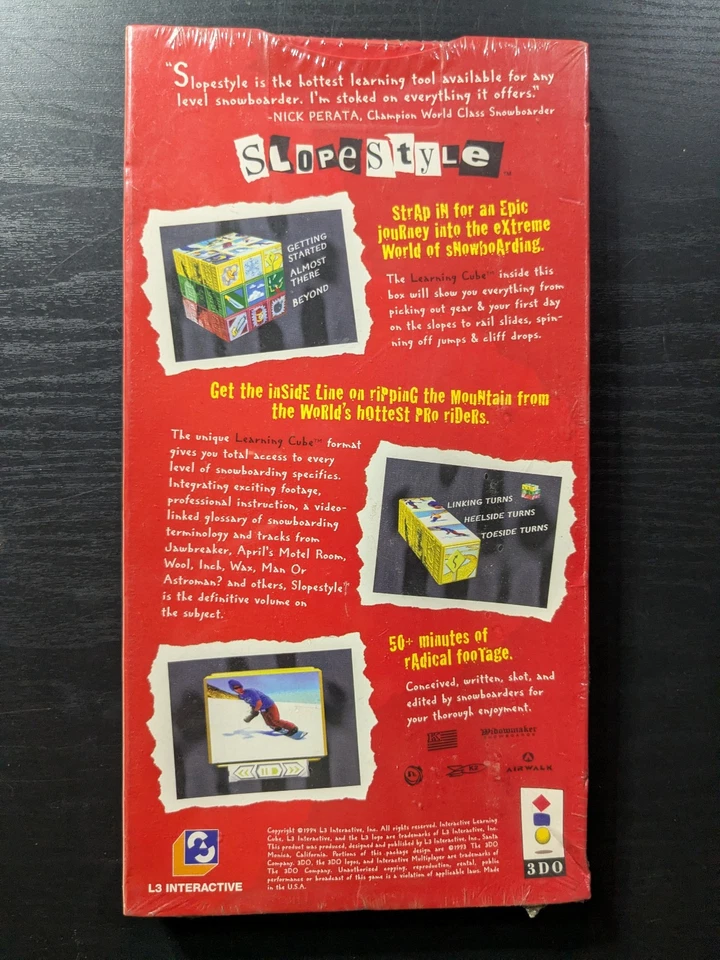 New Factory Sealed Slope Style Panasonic 3DO Rare Long Box - Image 2 of 4