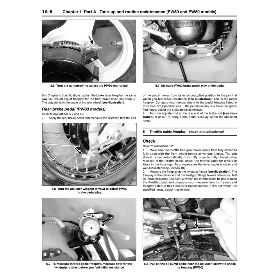 For Honda FourTrax 250 86-89 Repair Manual Haynes Manual Yamaha Trailbikes Foto 2 de 3