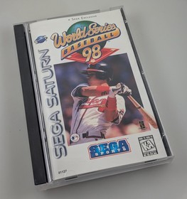 Sega Saturn - World Series Baseball 98 - Complete CIB w/ Inserts