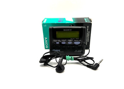 Sony SRF-M48RDS Walkman Radio - FM/AM - mit OVP & Kopfhörer