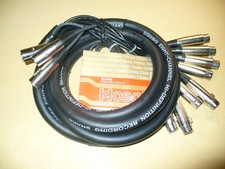 Hosa XLR-803 8-Channel Snake 9.9ft 8XLR Female-8 XLR Male - New