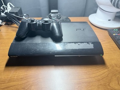 Sony PlayStation 3 PS3 Super Slim CECH 4201A 12GB Console Cords Works