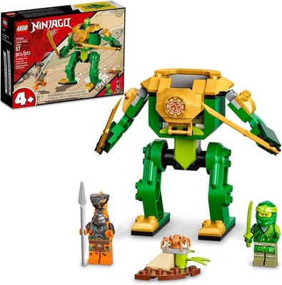 LEGO NINJAGO 2022 Battery Powered Battle Action Figure Toy for Kids - 57 Pieces