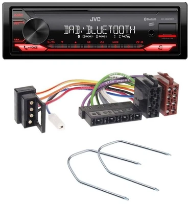 JVC Bluetooth USB DAB MP3 Autoradio für Mercedes E-Klasse W124 S-Klasse W126 - Bild 1 von 4