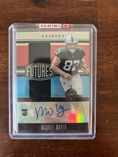 Michael Mayer 2023 Legacy Futures Dual Patch Auto Jersey /249 Raiders Rookie RPA
