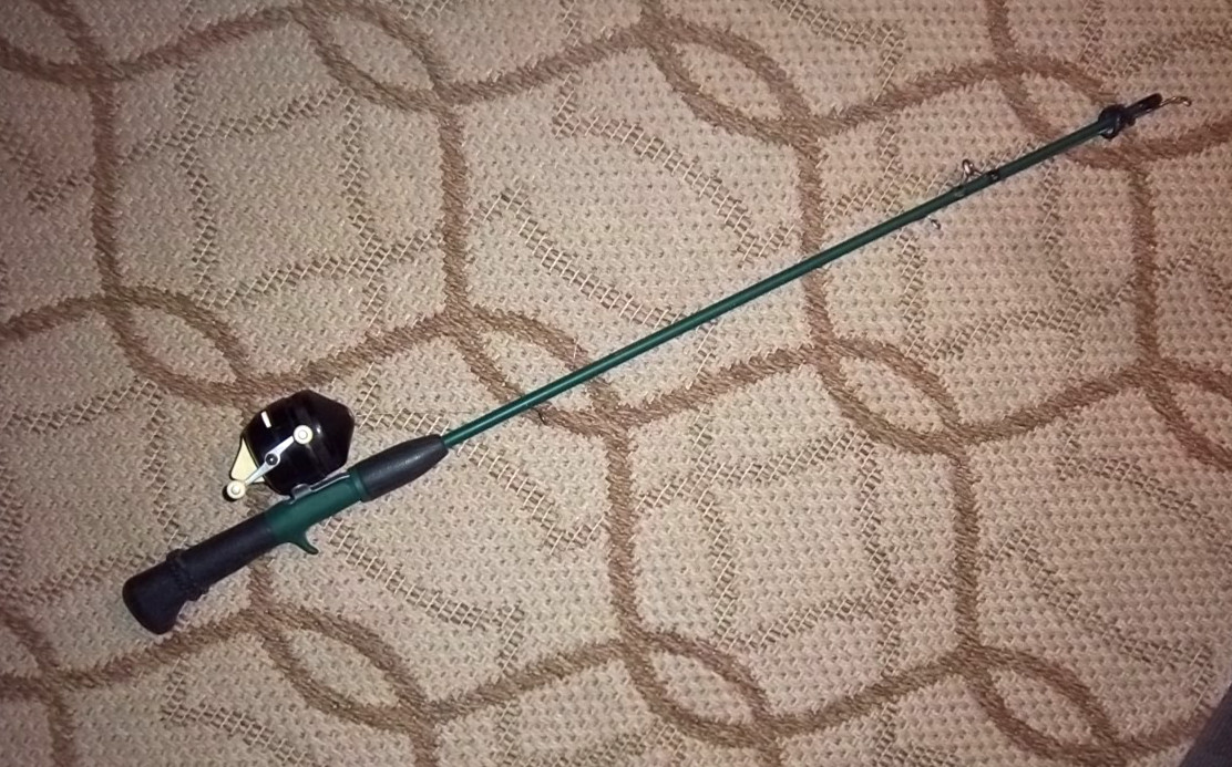 Vintage Zebco Z-Glass Rod with Vintage 202 Reel