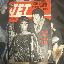 BLACK AMERICANA JET Magazine MAY 12, 1966  OSCAR BROWN AND JEAN PACE