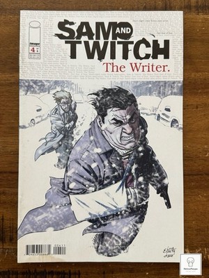 Rare 2010 Sam and Twitch: The Writer #4 Comic Book Image Comics
