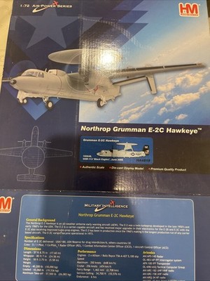 Hobby Master Northrop Grumman E-2C Hawkeye 1/72 Scale Diecast Model HA4818
