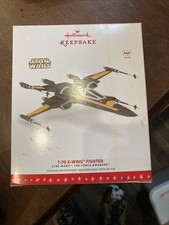 STAR WARS 2016 T-70 X-WING FIGHTER HALLMARK ORNAMENT Brand New Never Opened