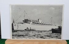 AK Schiff Robert Ley, größte Elektroschiff d.Welt, gel. 1940 Hamburg-Friedrichsb