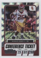 2021 Panini Contenders Draft Picks Conference Ticket 125/199 Ronald Jones II 0a3