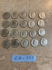 20 ROOSEVELT SILVER DIMES