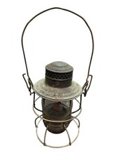 RailRoad Lantern Adlake Kero 435 NYCS vesta Globe Clear Canada 1921-1923 W/wick