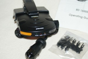 Uniden Stalker RD1500S Radar Detector- 3 Bands (X,K,Ka) w/Car Cig Cord-Used/Good