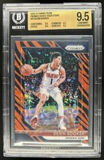 2018-19 Panini Prizm Devin Booker Prizm Choice Tiger Stripe #11 Suns BGS 9.5