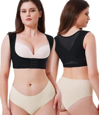 Upper Back Brace for Women Breathable Posture Corrector Posture Support Back ...