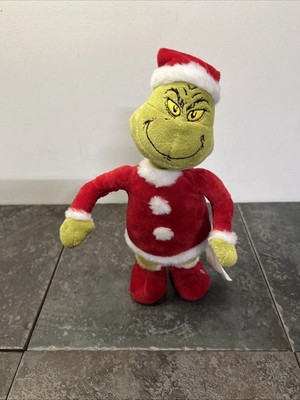 The Grinch Waddler 11.5'' Plush Plays Music You're A Mean One Mr. Grinch Gemmy