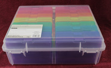 Recollections Large Photo and Craft Keeper - 16 Photo Cases Holds 4x6 Photos