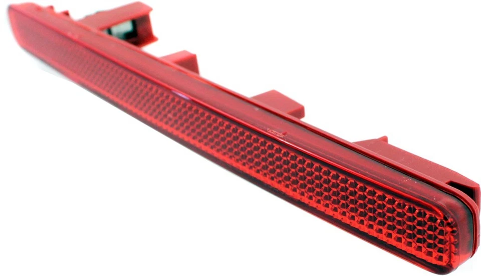 Refletor de para-choque dianteiro TSX 2009-2014, plástico vermelho direito AC1185100 - Imagem 2 de 4