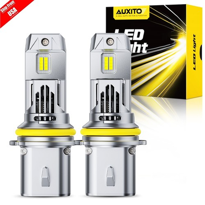 #ad AUXITO 9007 HB5 LED Headlight Bulb High Low Beam 6500K 100W 33000LM Bright White $9.49