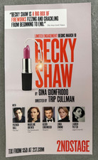 Broadway Play  Mailer Advertisement 2026 BECKY SHAW