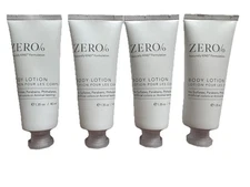 4 PACK Lot Gilchrist Soames Zero% 1.35oz Body Lotion Naturally KIND Travel Size