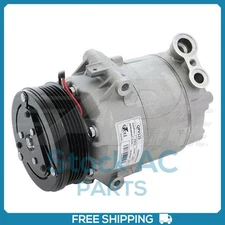 New Compressor for OE TCCI QPV125 - 109mm 5 Groove Clutch 12V
