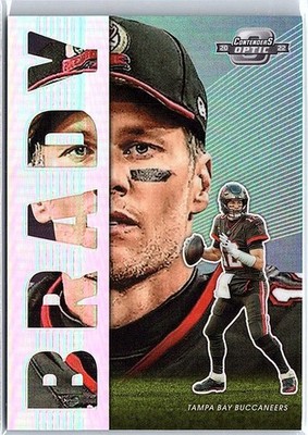 2022 Panini Contenders Optic Tom Brady #SI-4 Splitting Image Silver Prizm *READ*