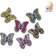 Iron On Appliques - Butterflies Azzi Large