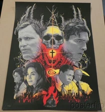 Time is a Flat Circle True Detective S/N xx/248 Josh Budich Screen Print