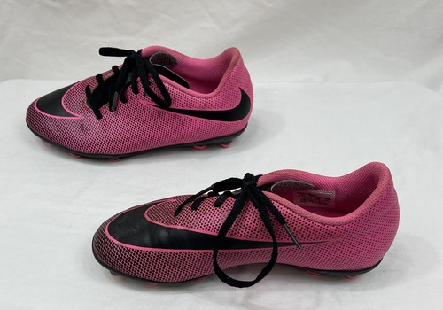 Nike Jugend Mädchen 5,5 Jahre Fußballschuhe pink & schwarz 844442-800 - Bild 6 von 8