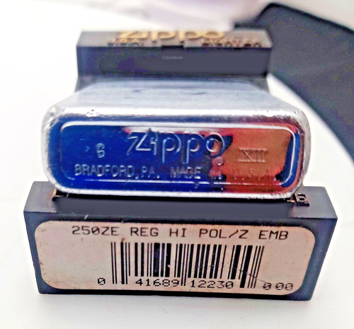 ENCENDEDOR DE ACERO INOXIDABLE ZIPPO DE COLECCIÓN con doble estuche y garantía (tiene chispa) g - Imagen 9 de 12