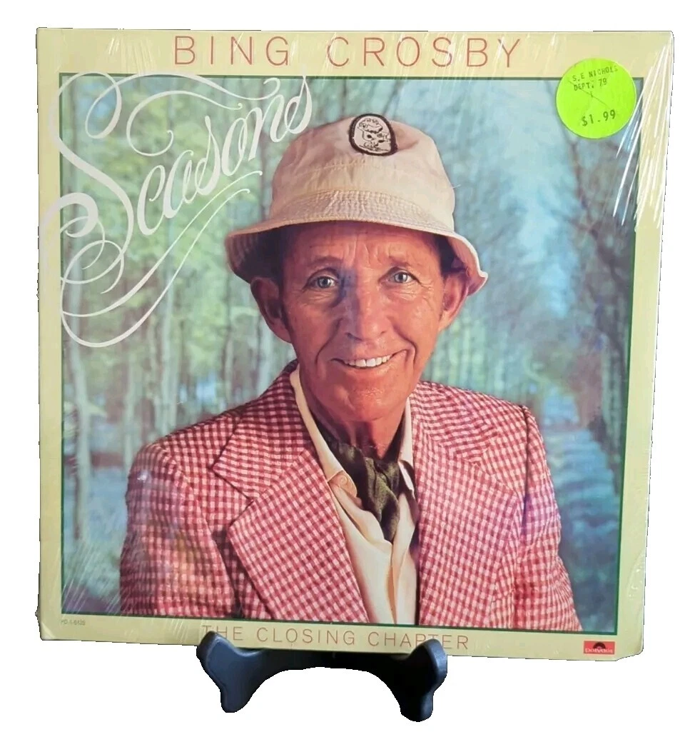 Bing Crosby Pop 33 RPM Speed Vinyl Records