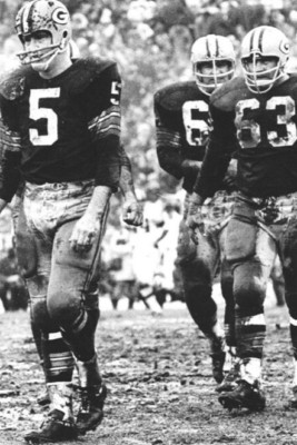 Green Bay Packers PAUL HORNUNG JERRY KRAMER und FUZZY THURSTON 4x6 Foto