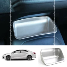 Silver Inner Console Central Storage Box Cover Trim For Toyota Corolla 2019-2022