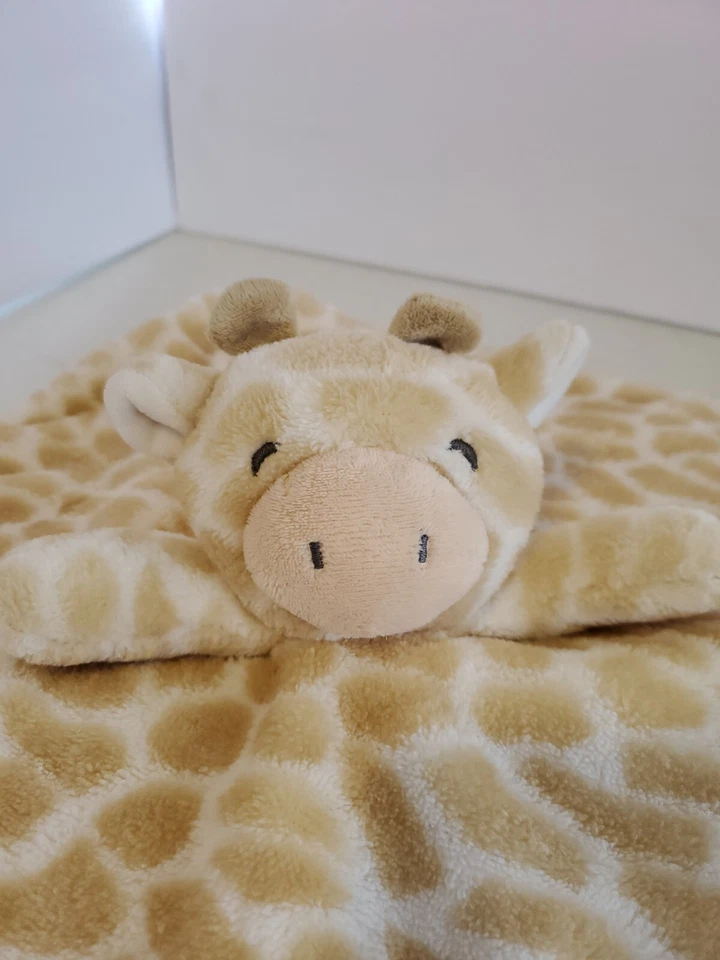 Carter's плюшевый жираф милый безопасности пятнистый одеяло 14» соска держатель 2016 - Изображение 2 из 4