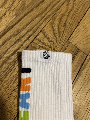 Billionaire Boys Club BB Gravity Socks 821-8800 White 2022 Brand NWOT Retail $25 - Picture 5 of 6