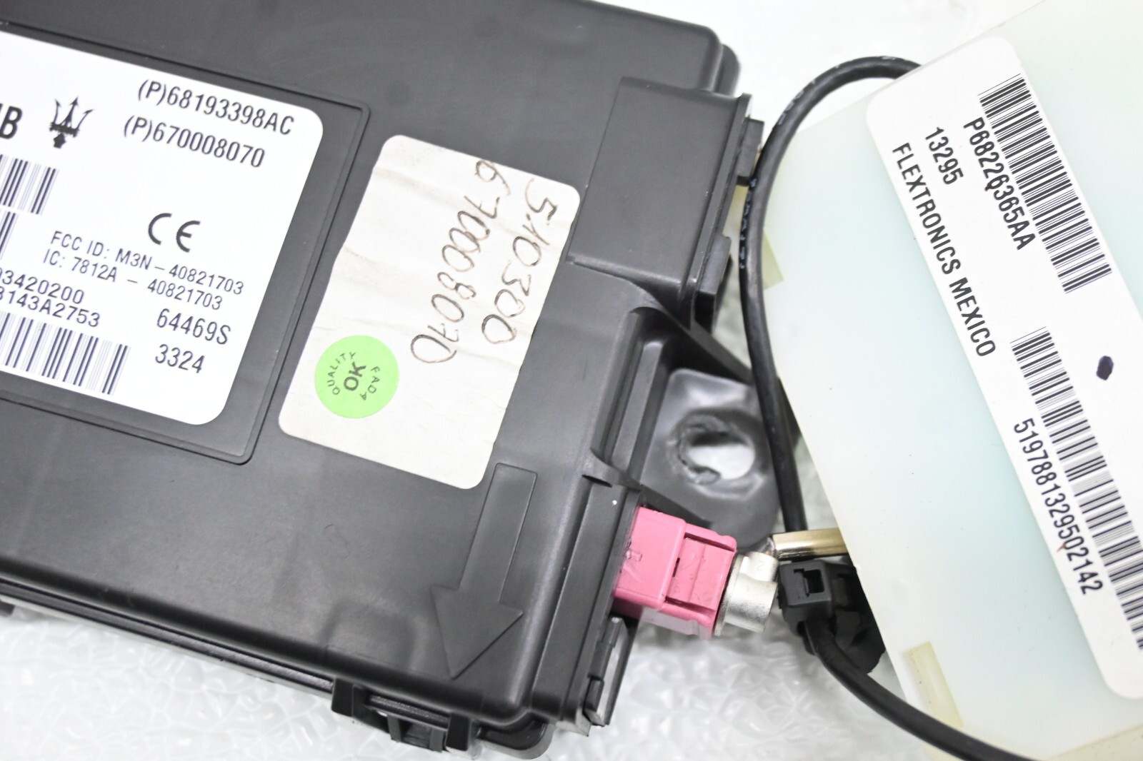 ⭐ 14-21 Maserati Quattro Ghibli Remote Keyless Entry Start Control Modul Ecu Oem