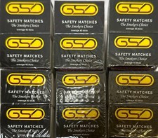 GSD Safety Matches 10,50,100  Box Pack | Perfect for Home, BBQ & Camping
