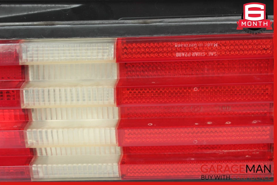 86-91 Mercedes W126 420SEL Sedan lanterna traseira lateral esquerda lanterna traseira fabricante de equipamento original - Imagem 4 de 4