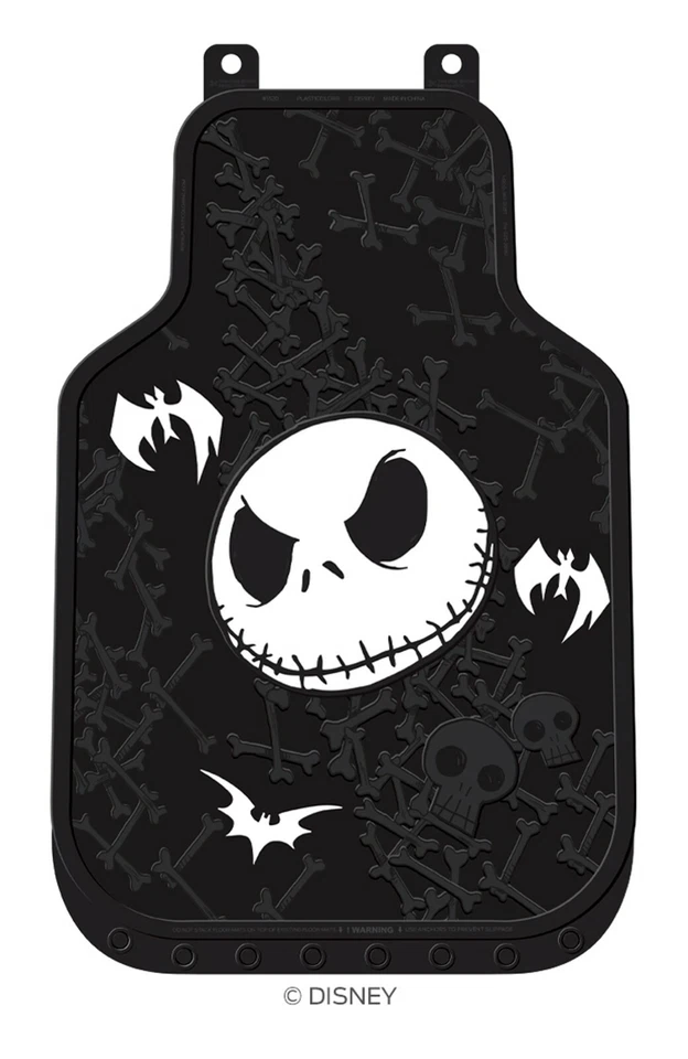 Juego de regalo alfombrillas fundas de asiento para Volkswagen Jack Skellington coche camión SUV Foto 3 de 4