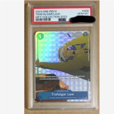 PSA 10 GEM MINT TRAFALGAR LAW Gift Collection 2023 ST03-008 One