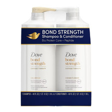 Dove Damage Therapy Bond Strength Shampoo & Conditioner 2 pk./40 oz.(NO SHIP CA) 0.85 per fl oz