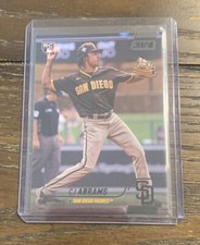 2022 Stadium Club Base Black Foil #31 CJ Abrams - San Diego Padres