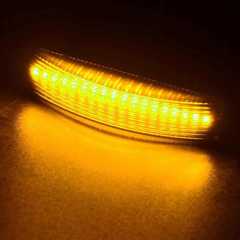 For 2006~13 Land Rover Range Rover Sport L320 Smoke Amber LED Side Marker Light - Image 3 of 4