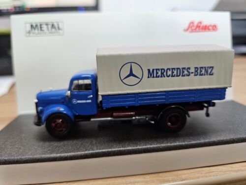 Schuco 452667900 "MB L3500 plateau Mercedes-Benz 1:87" #NEUF dans son emballage d'origine# - Photo 1/2