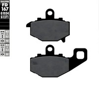 BremsbeläGe Galfer FD167G1054 Semi-Metall Hinten 9,8Mm FüR Kawasaki ZX-6R