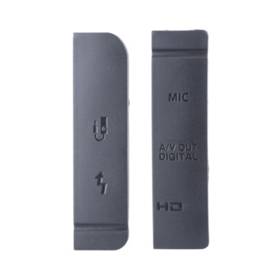 USB Rubber Cover MICs Interfaces Dust Lid Caps For 7D Camera Accessories